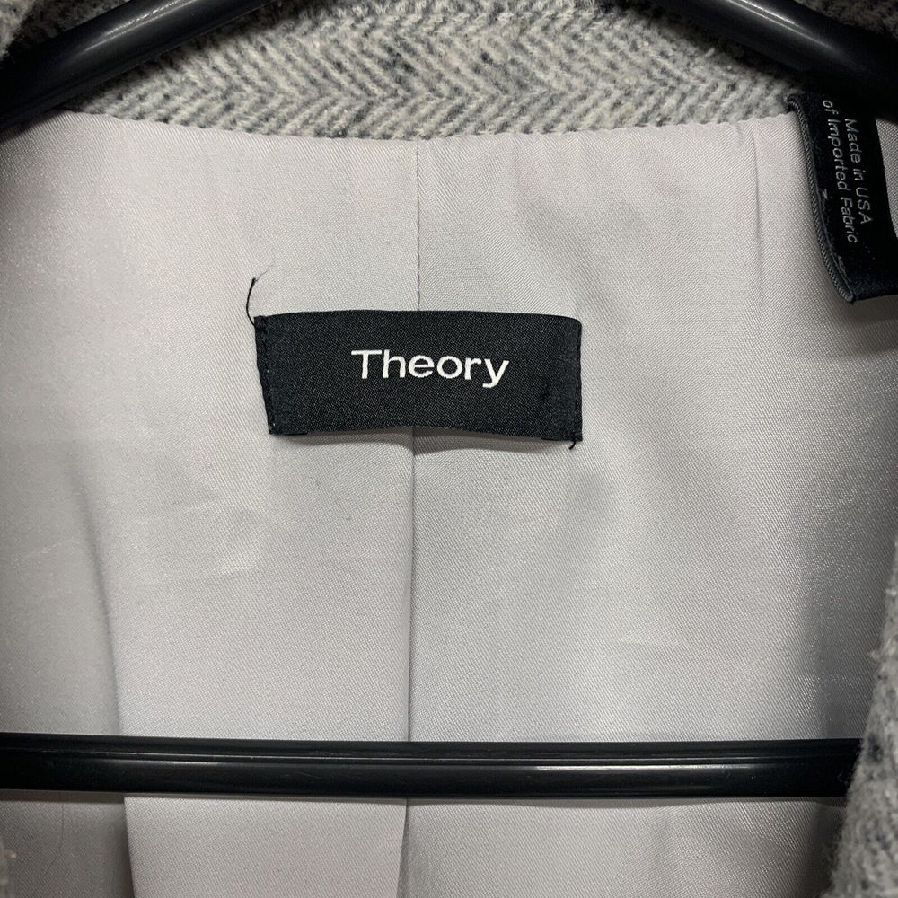 Womens Size 10 Theory Open Front Blazer EUC - Picture 2 of 5